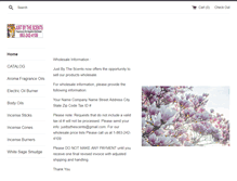 Tablet Screenshot of justbythescents.org